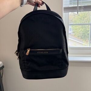 Michael Kors Black Backpack